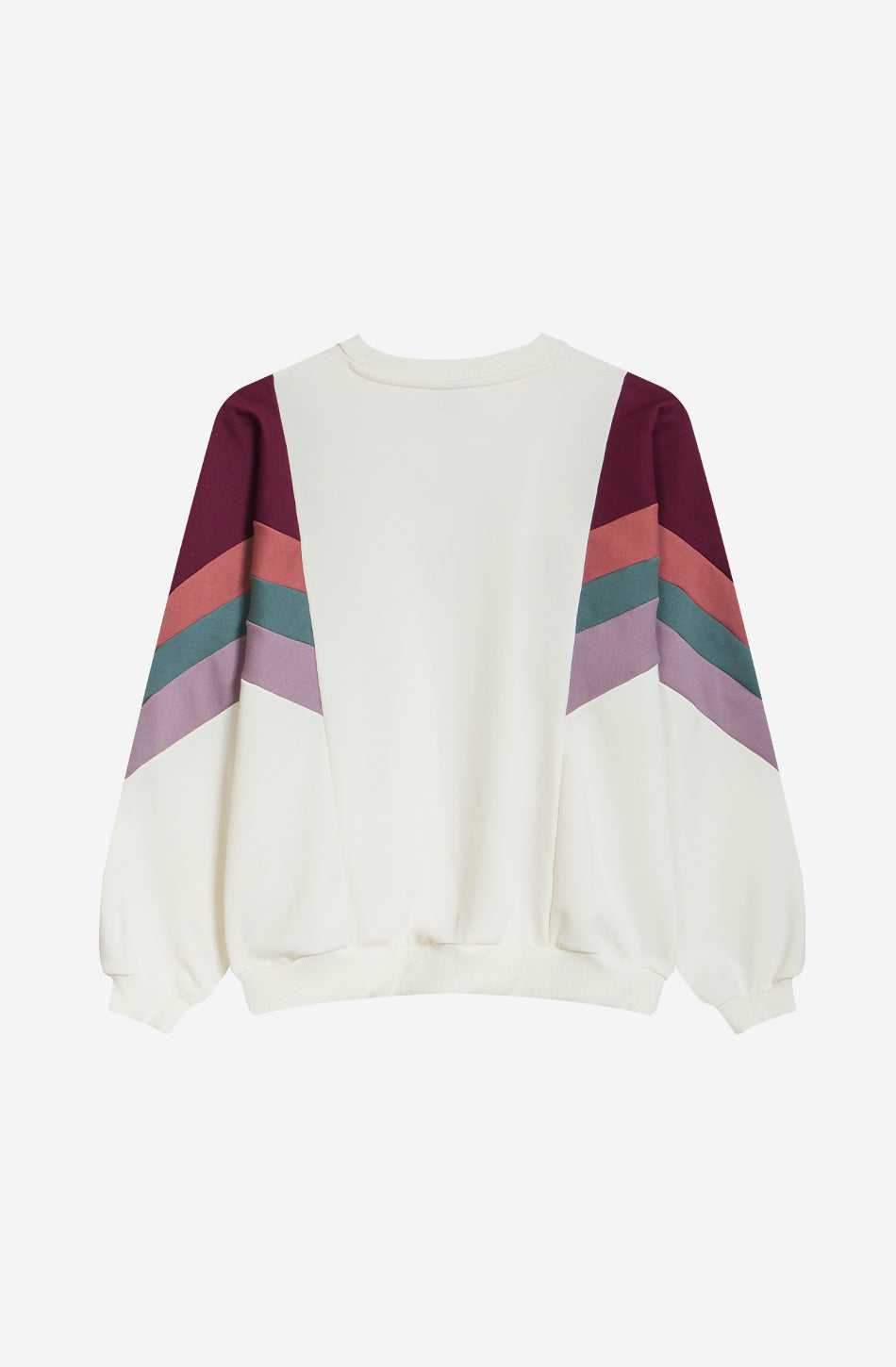 Sudadera Ginger Ivory/ Wine/ Burgundy
