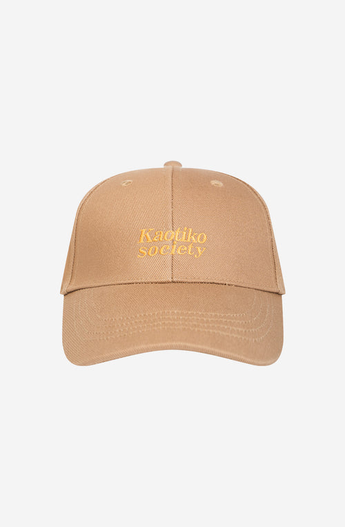 Gorra Organic Kaotiko Society Dark Camel