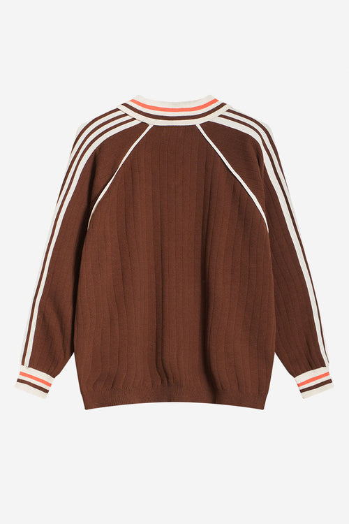 Retro Sport Society Brown Polo