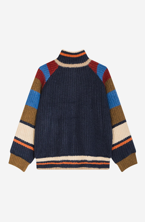 Indie Stripes Navy Jacket