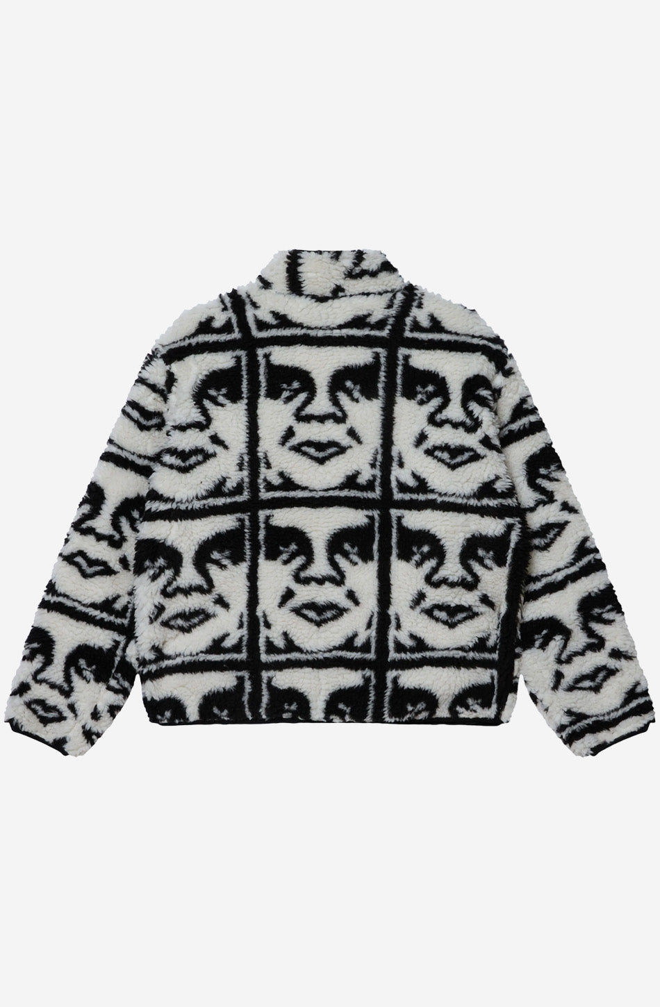 Chaqueta Obey Repeated Icon Sherpa