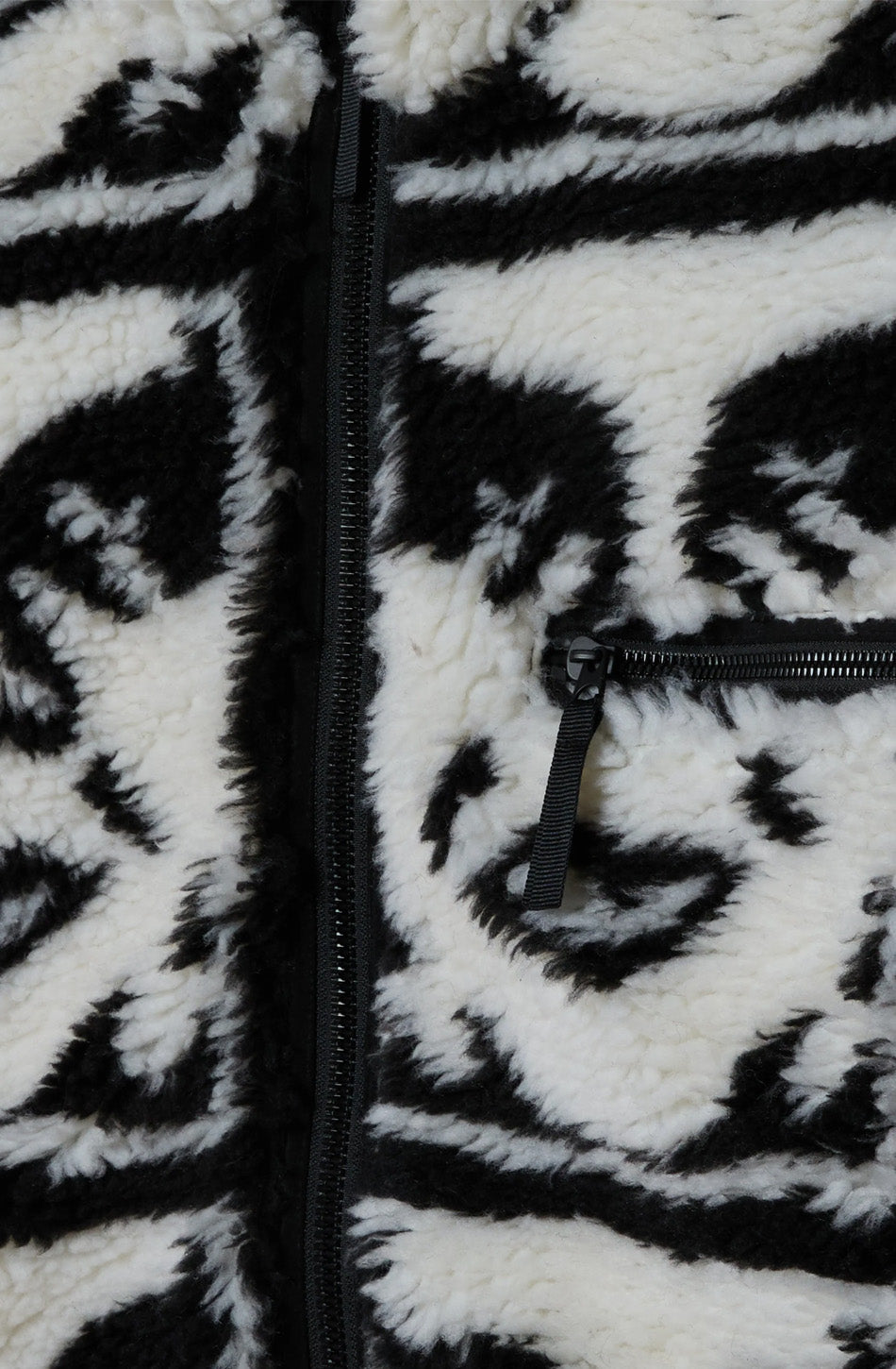 Chaqueta Obey Repeated Icon Sherpa