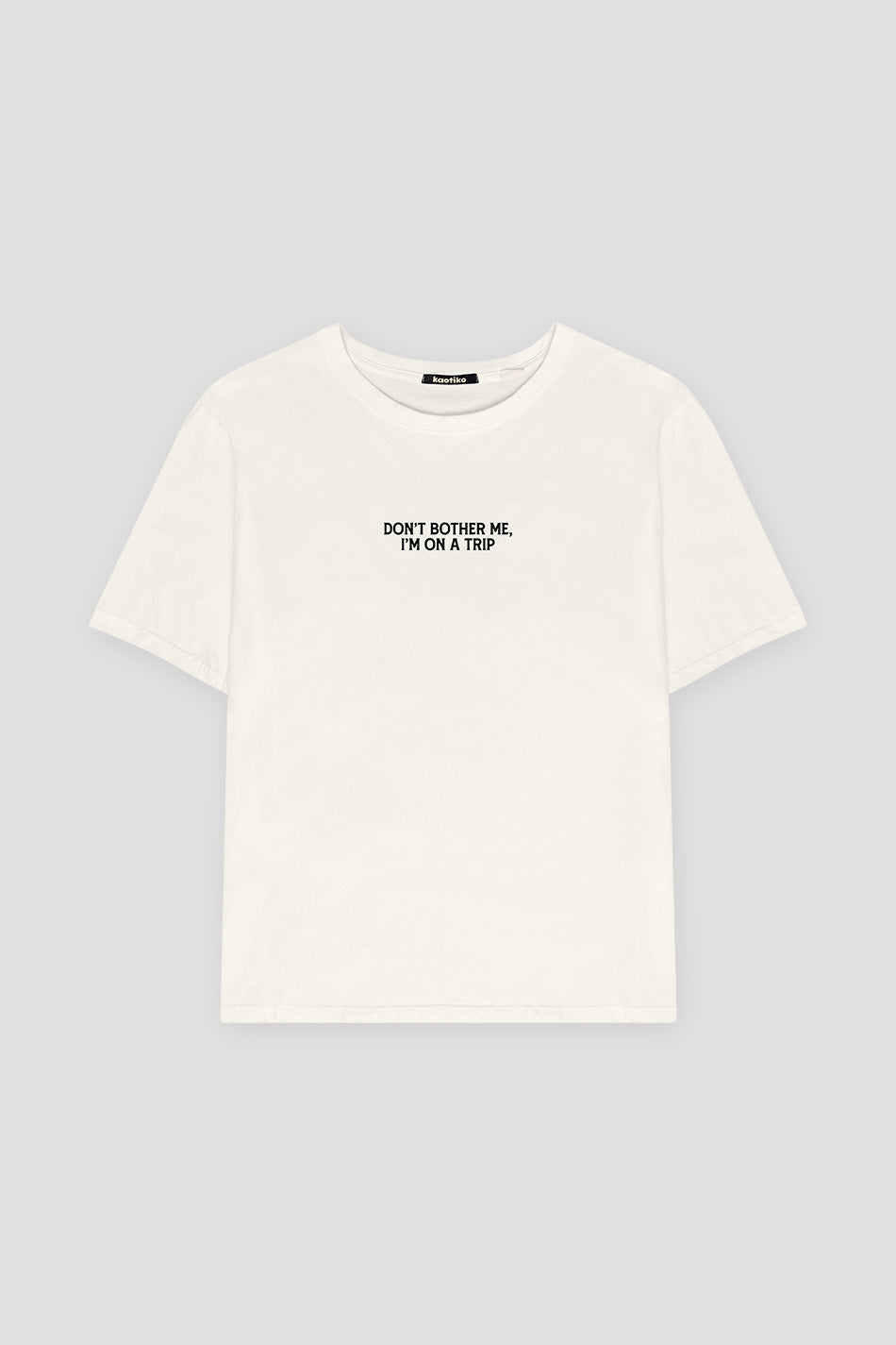 Camiseta Washed Busy Cupid Ivory