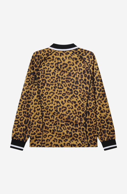 Polo Obey Collar Sports Leopard