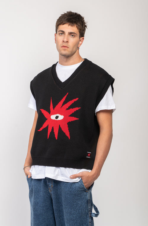 Tricky Love Black Vest
