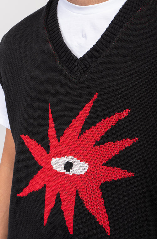 Tricky Love Black Vest