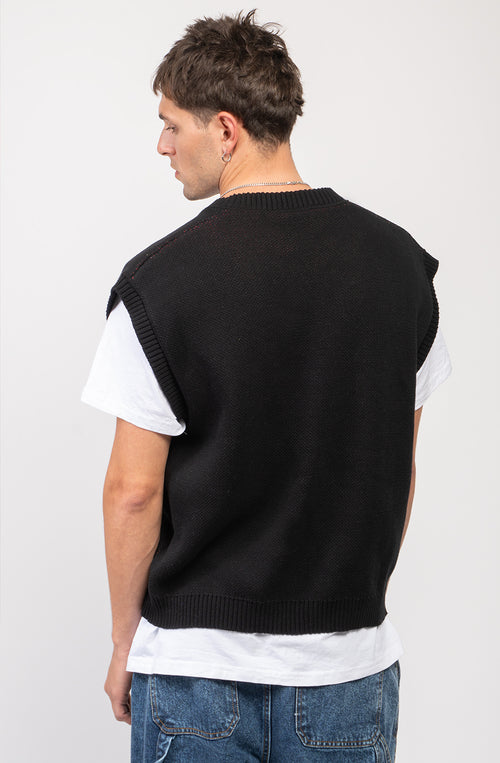 Tricky Love Black Vest