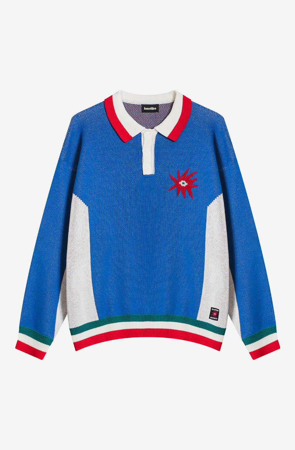 Jersey Polo Oversize Tricky Love Royal