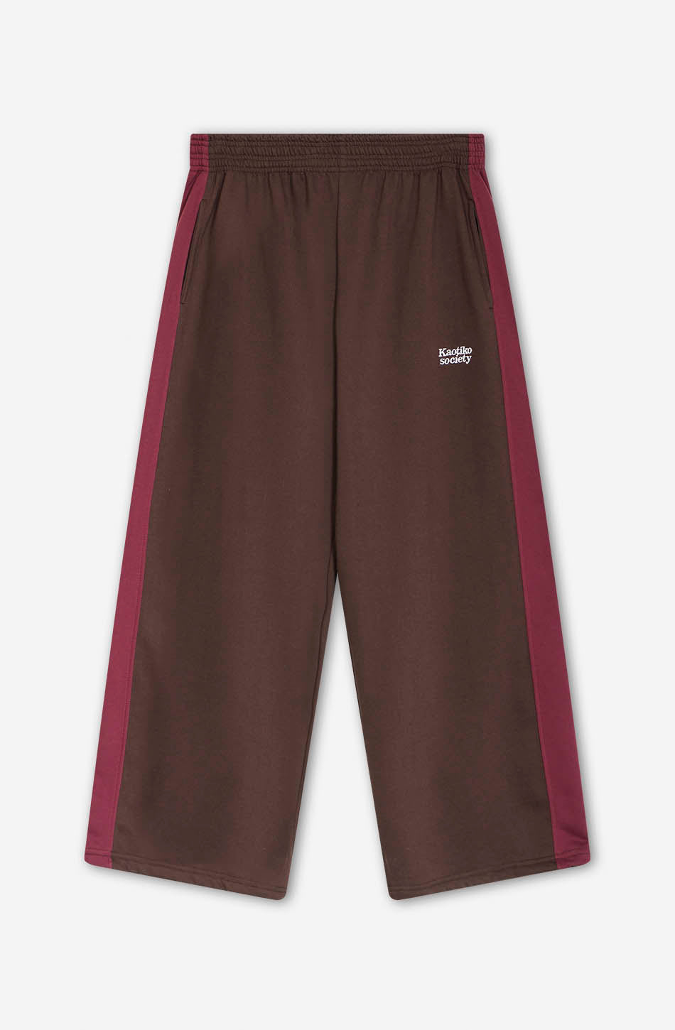 Hudson Brown/Dark Burgundy Pants