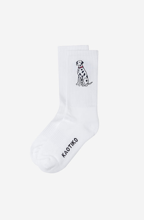 Calcetines Dalmata White