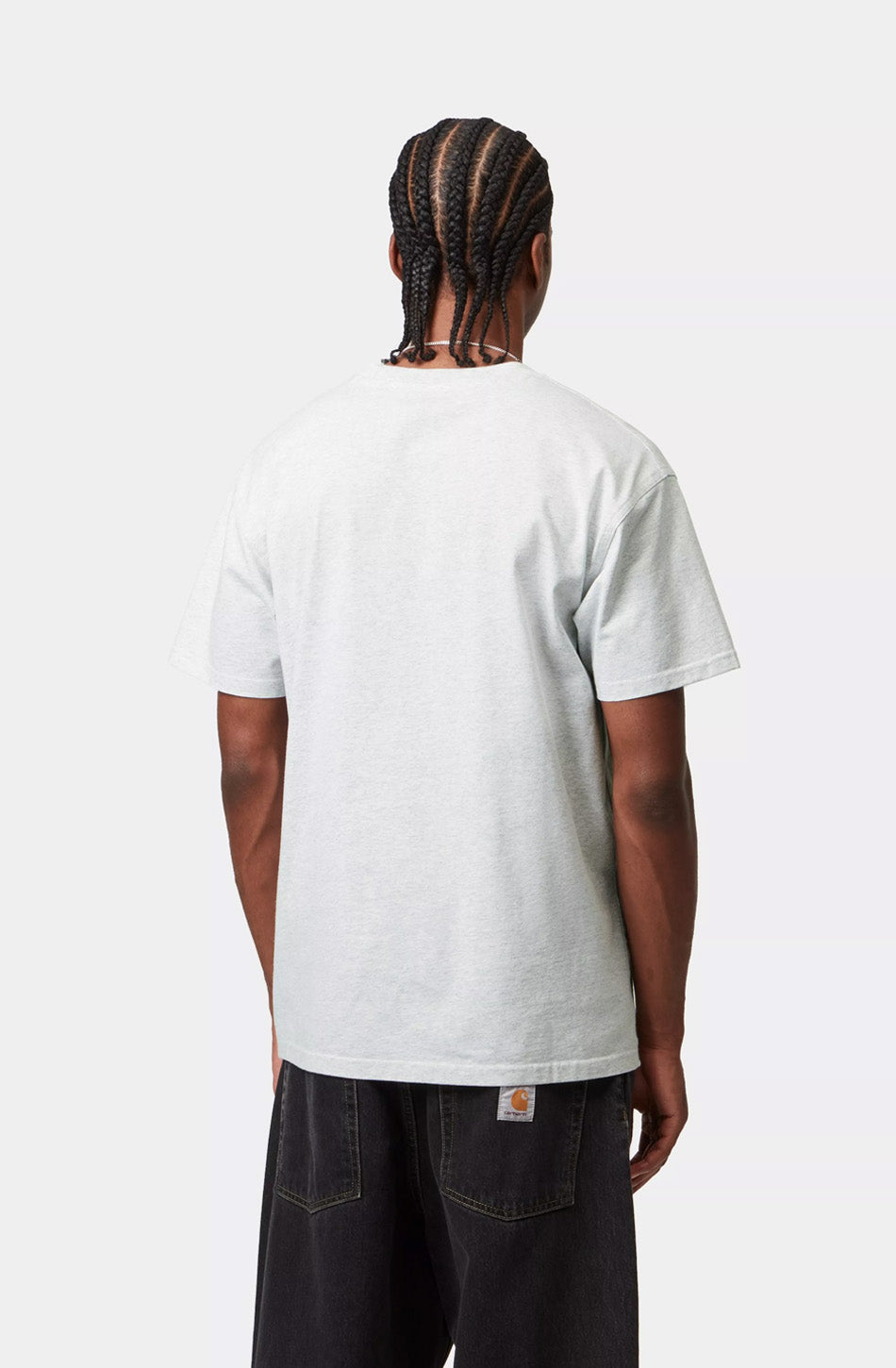 Camiseta Carhartt WIP American Script Ash