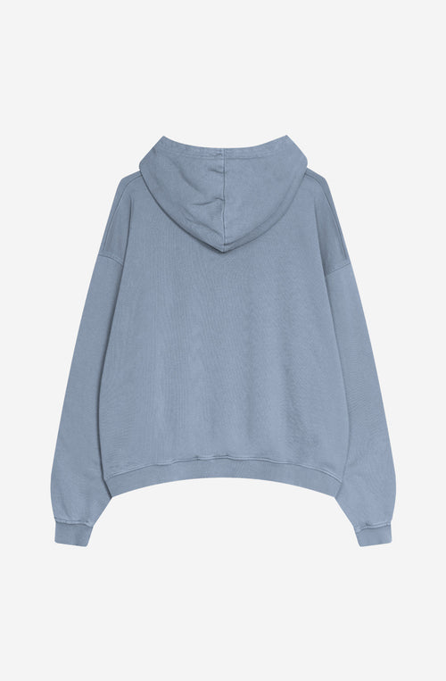 Sudadera Washed No Time For Love Steel