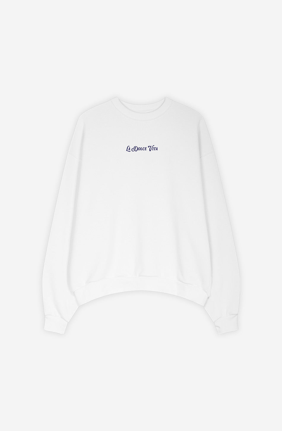 Sudadera La Dolce Vita Organic Cotton White