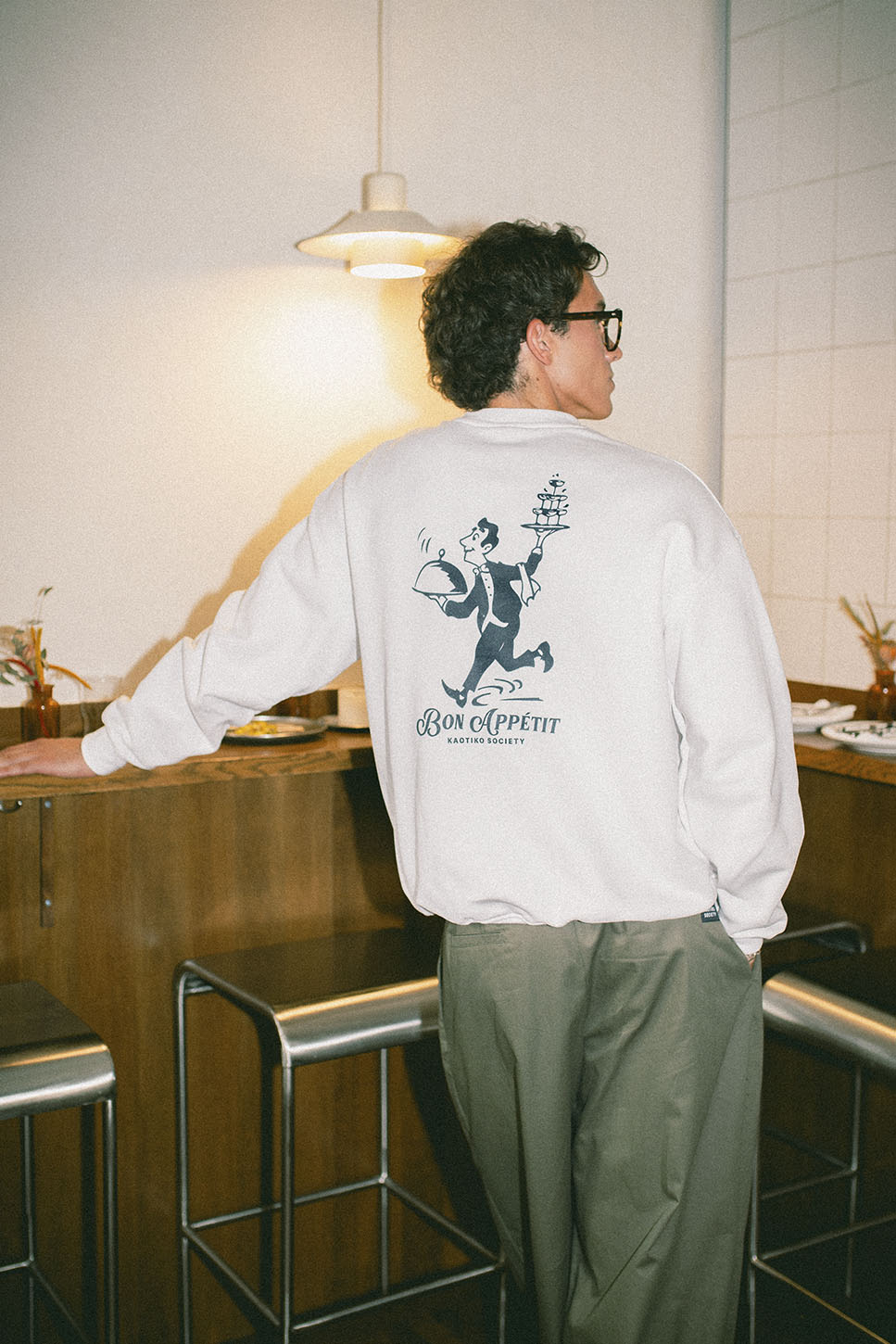 Sudadera La Dolce Vita Organic Cotton White