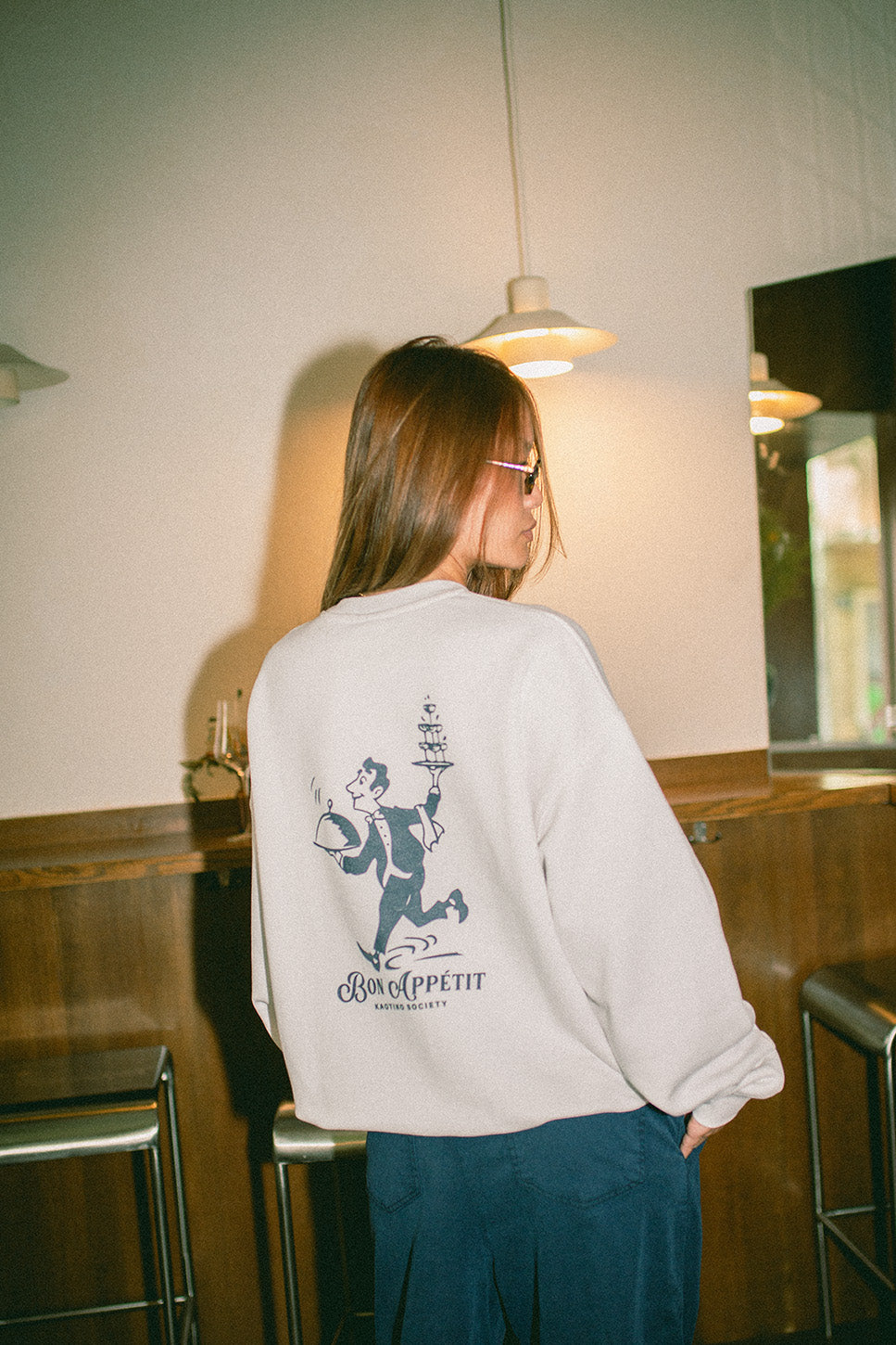Sudadera La Dolce Vita White