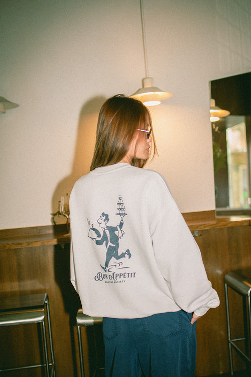 Sudadera La Dolce Vita White
