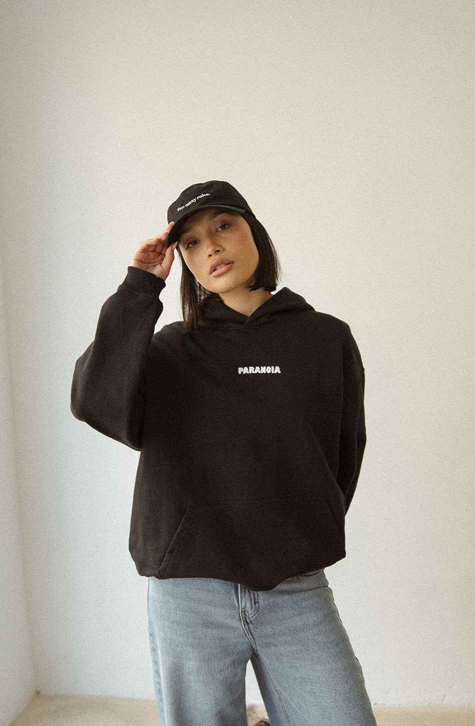 Sudadera Paranoia Black