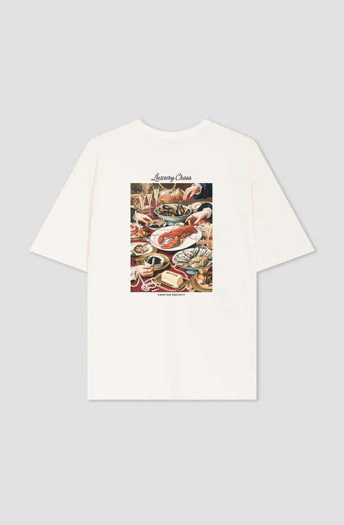 Camiseta Luxury Chaos Organic Cotton Ivory