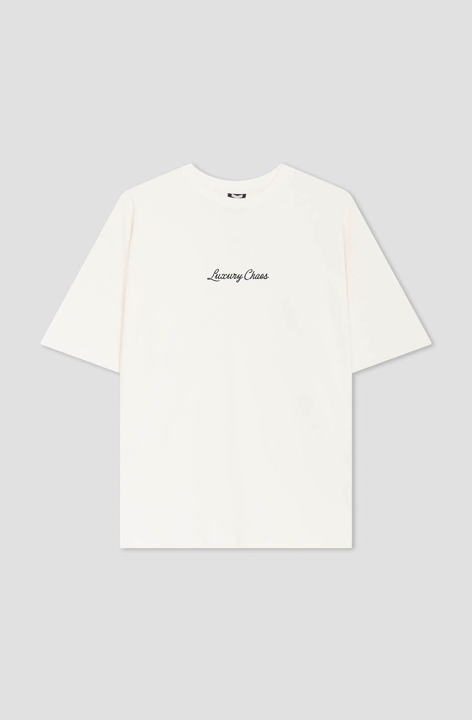Camiseta Luxury Chaos Organic Cotton Ivory