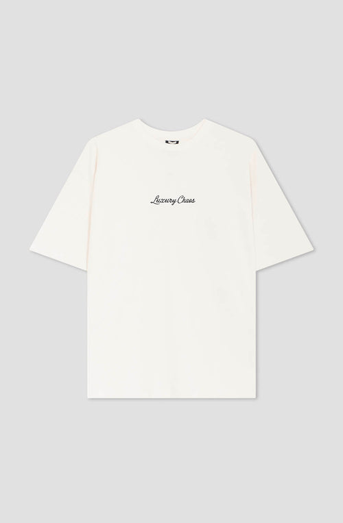 Camiseta Luxury Chaos Organic Cotton Ivory