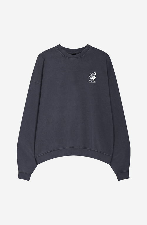Sudadera Washed Cocktail Man Navy