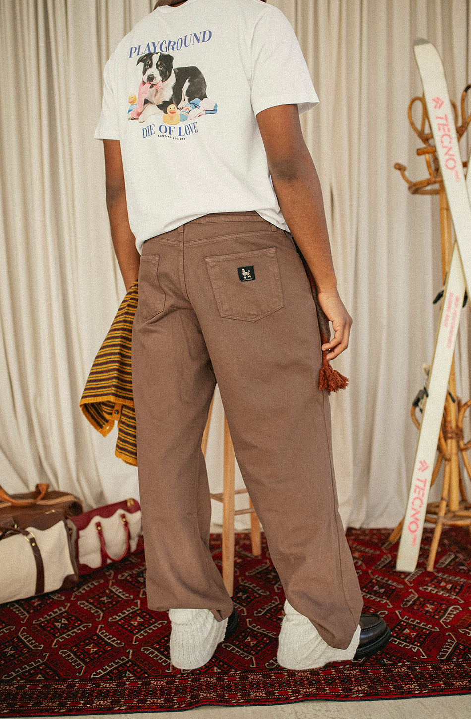 Pantalón Baggy Poodle Brown