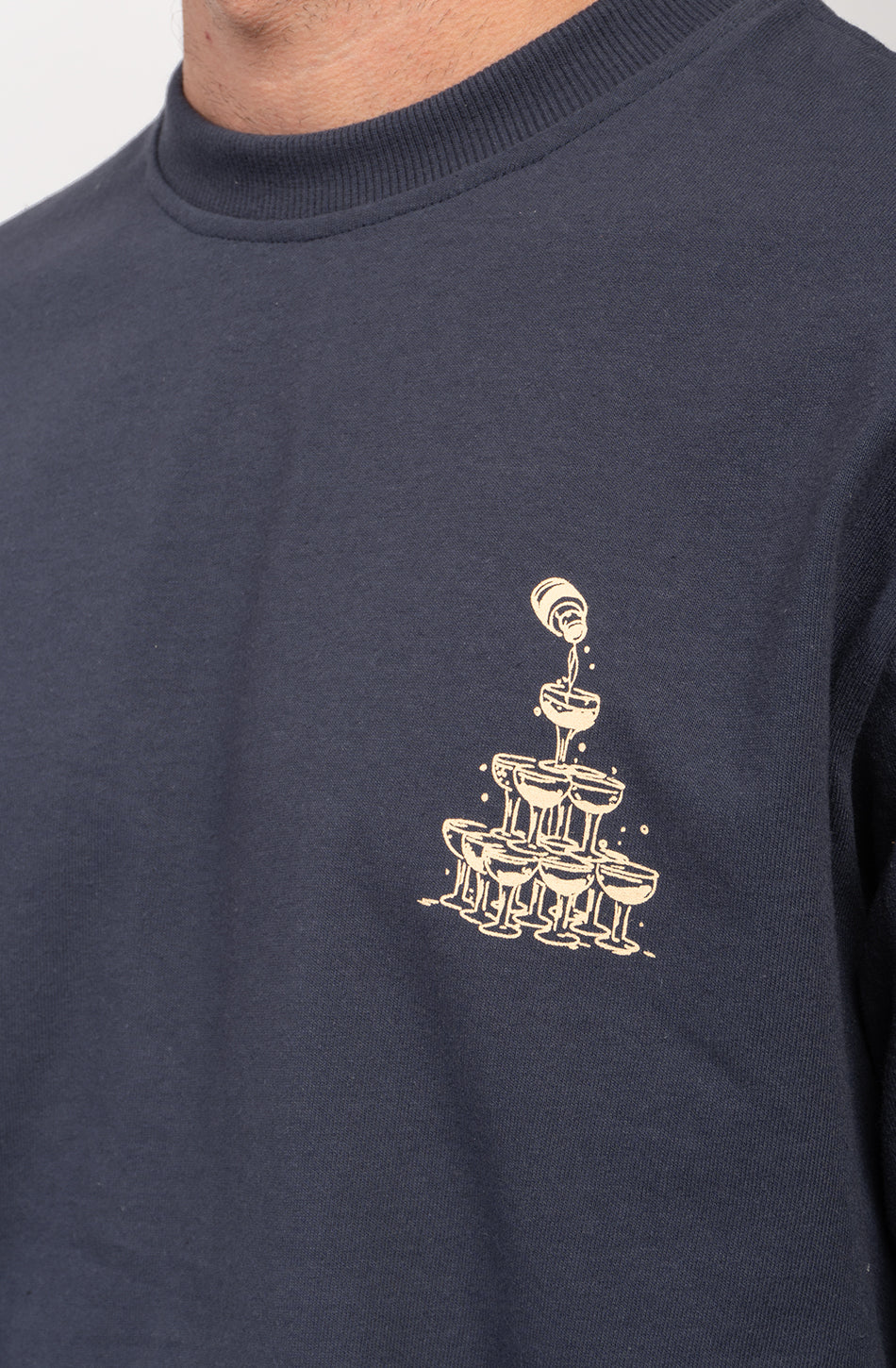 Camiseta Let's Celebrate Navy