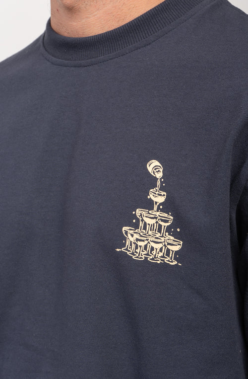 Camiseta Let's Celebrate Navy