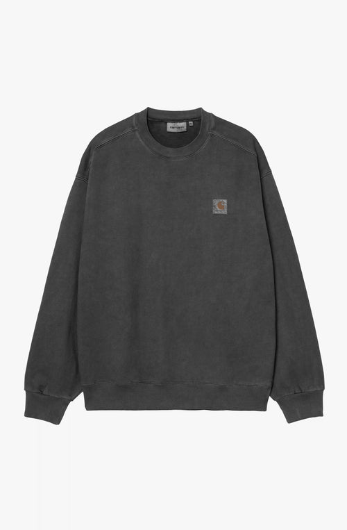 Sudadera Carhartt WIP Vista Black Garment Dyed