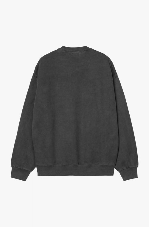 Sudadera Carhartt WIP Vista Black Garment Dyed