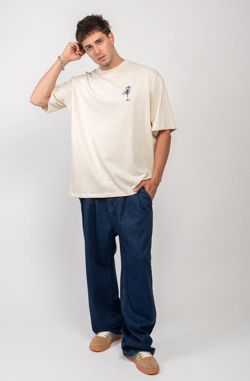 Camiseta Cheers, Darling Organic Cotton Ivory