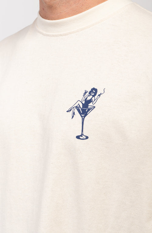 Camiseta Cheers, Darling Organic Cotton Ivory