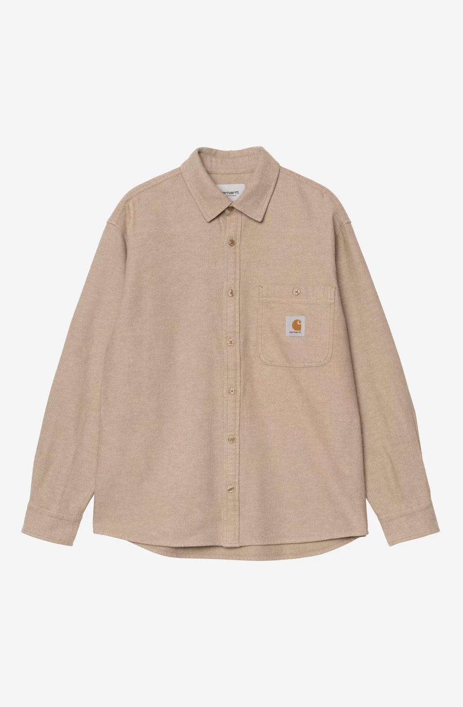 Camisa Carhartt WIP Edgar Peanut/Wax