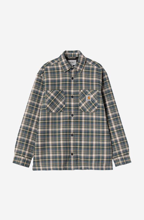 Sobrecamisa Carhartt WIP Cronyn Jac Check Dark Navy