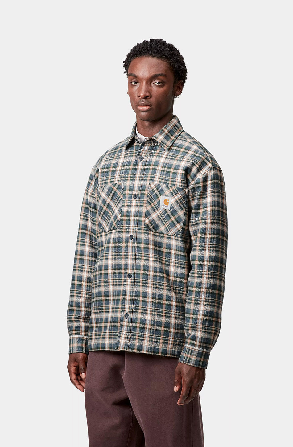 Sobrecamisa Carhartt WIP Cronyn Jac Check Dark Navy