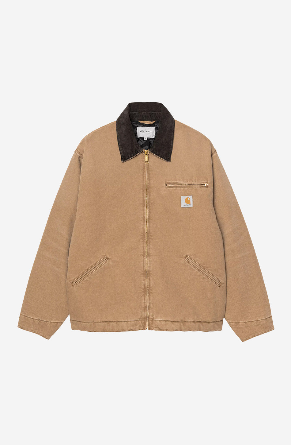 Chaqueta Carhratt WIP OG Detroit Hamilton Brown Tobacco