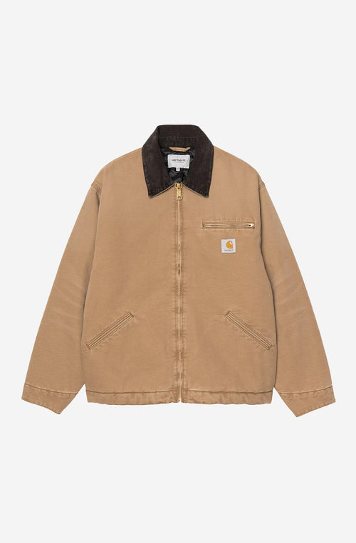 Chaqueta Carhratt WIP OG Detroit Hamilton Brown Tobacco