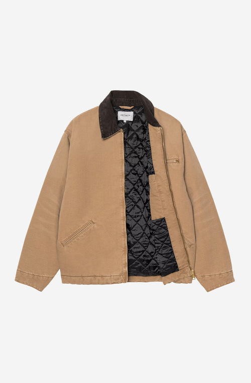 Chaqueta Carhratt WIP OG Detroit Hamilton Brown Tobacco