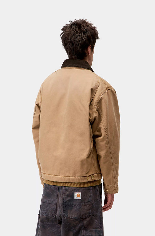 Chaqueta Carhratt WIP OG Detroit Hamilton Brown Tobacco