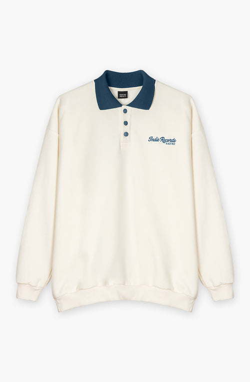 Sudadera Nutton Indie Couple Ivory/Navy