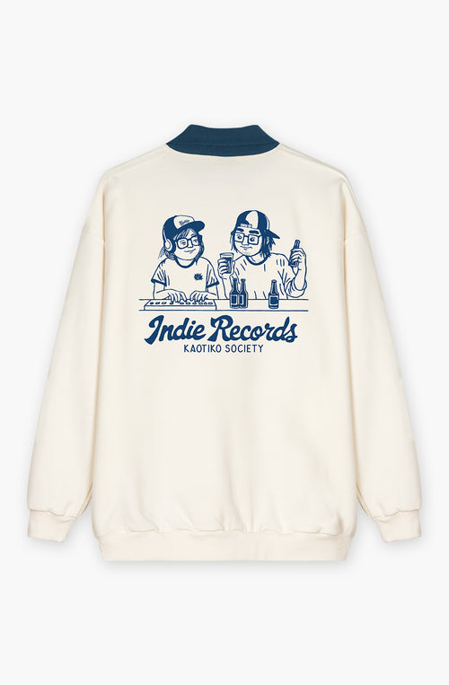Sudadera Nutton Indie Couple Ivory/Navy