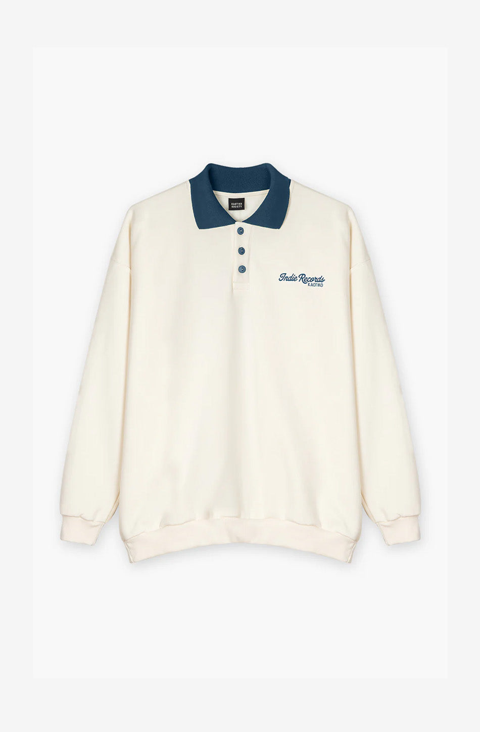 Sudadera Nutton Indie Couple Ivory/Navy