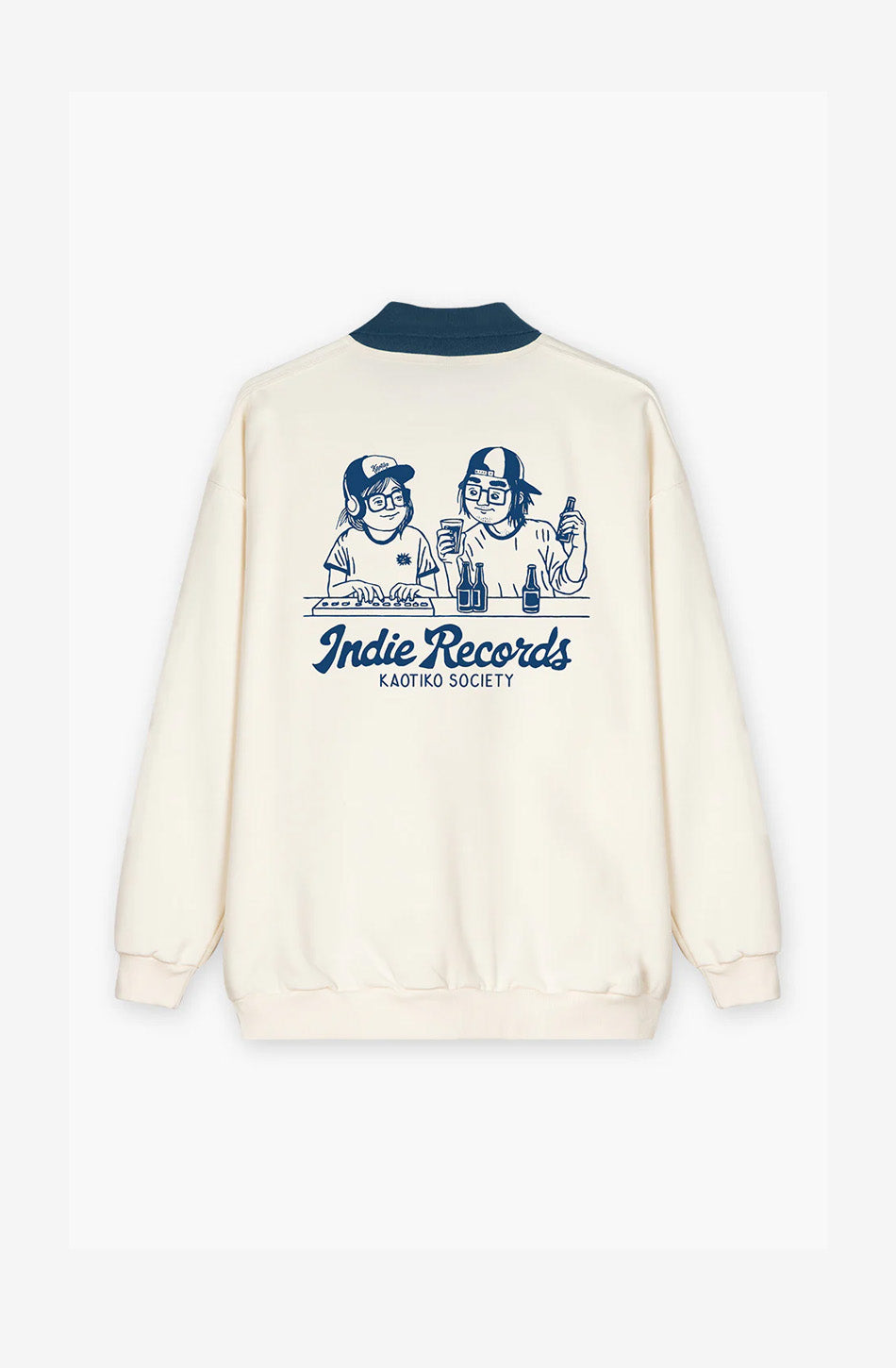 Sudadera Nutton Indie Couple Ivory/Navy