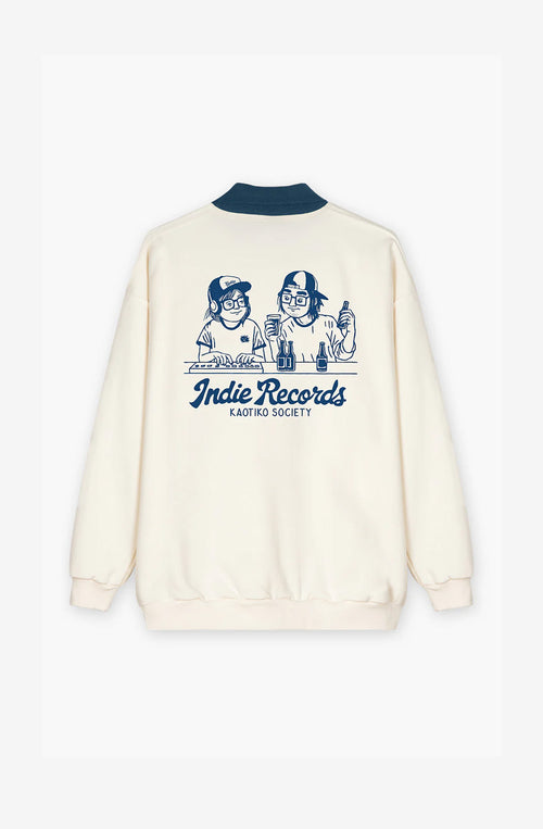 Sudadera Nutton Indie Couple Ivory/Navy