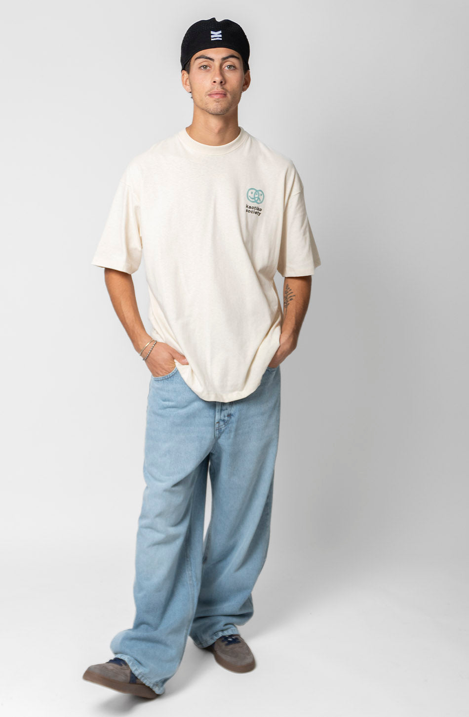 Camiseta Disconnected Your Vision Organic Cotton Ivory