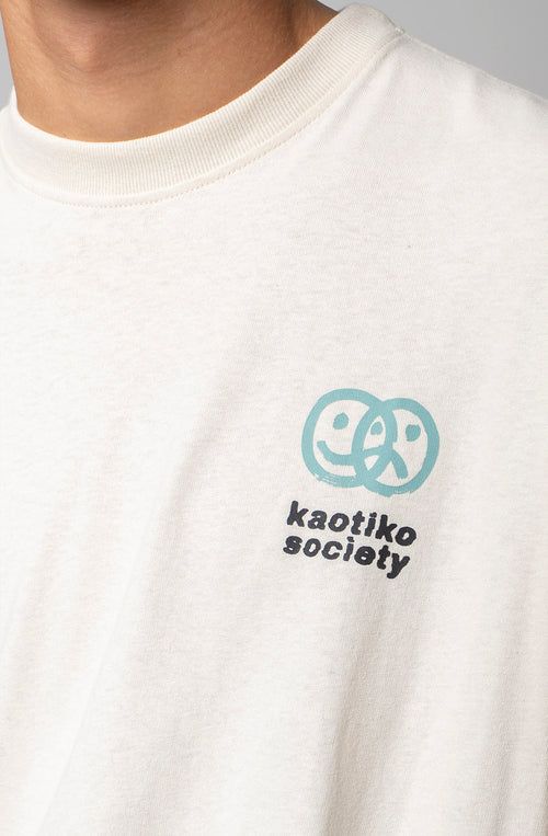 Camiseta Disconnected Your Vision Organic Cotton Ivory