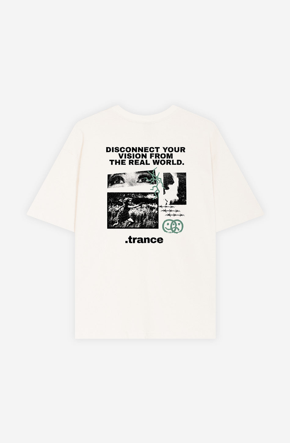 Camiseta Disconnected Your Vision Organic Cotton Ivory