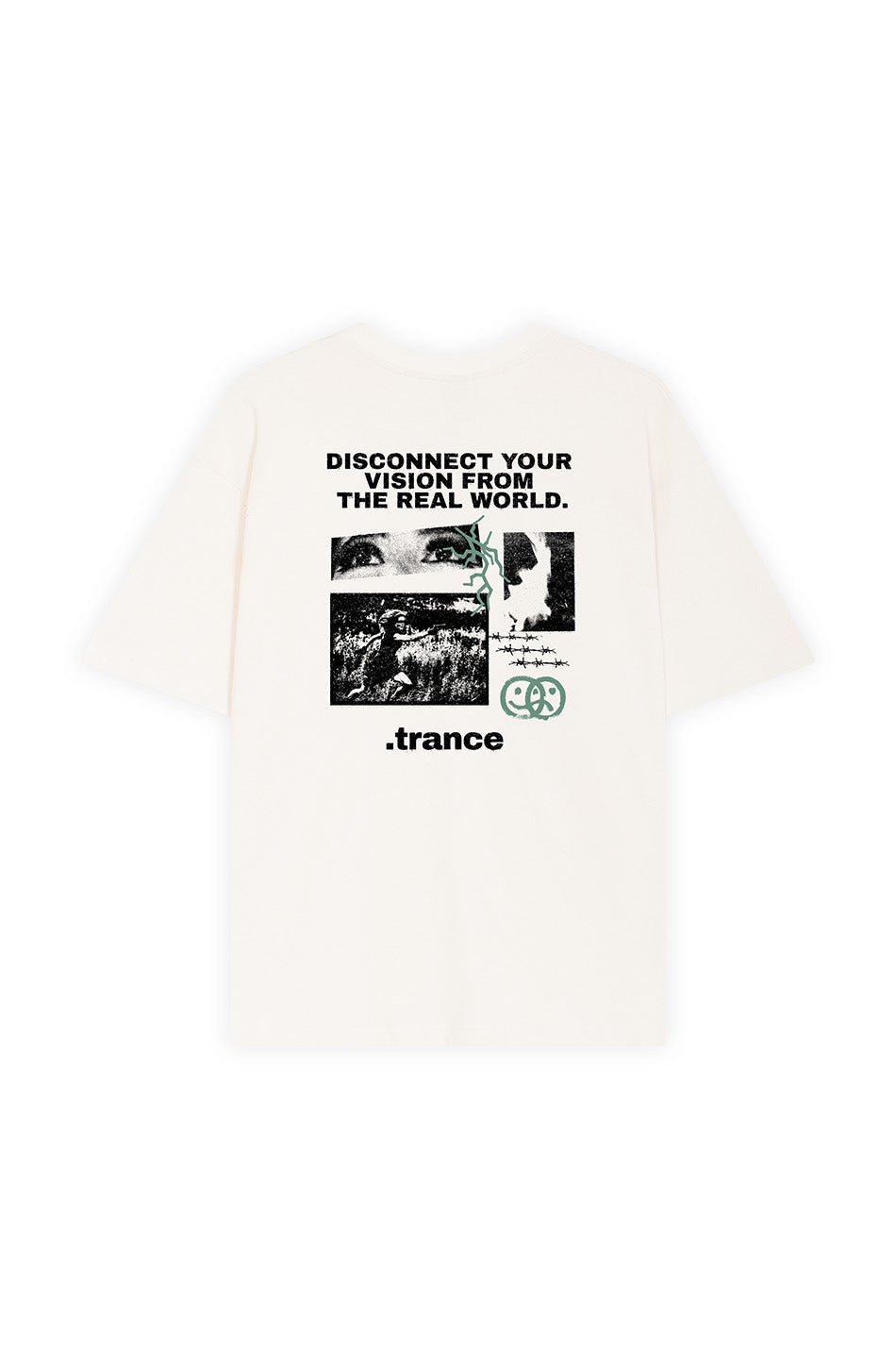 Camiseta Disconnected Your Vision Organic Cotton Ivory