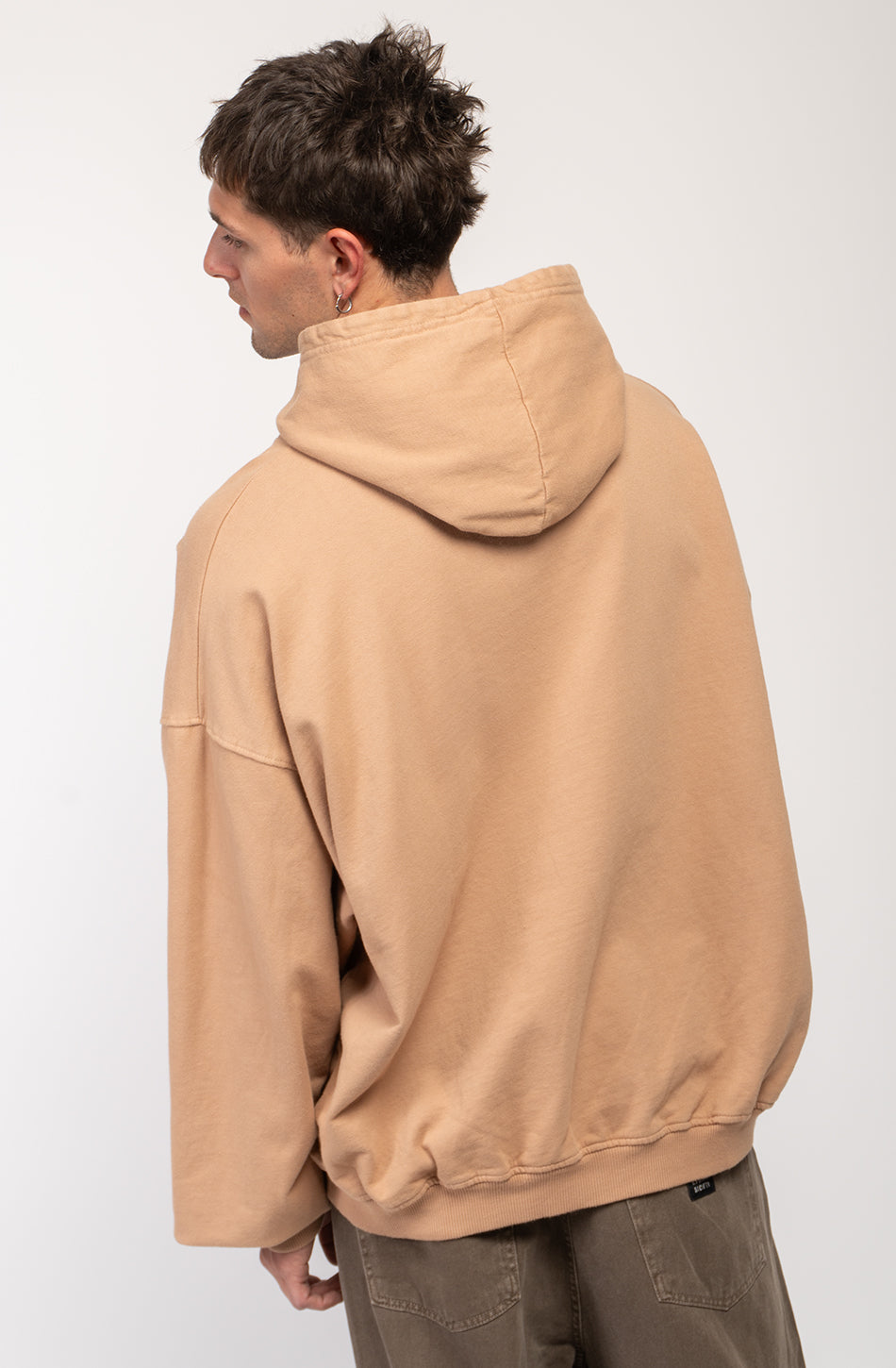 Sudadera Washed Cesare Sand