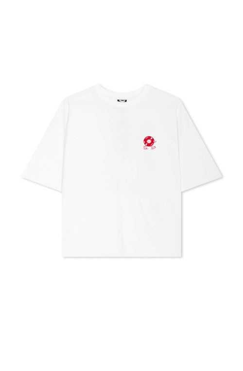Camiseta Play It Loud Organic Cotton White